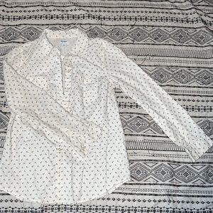 Cute anchor button down